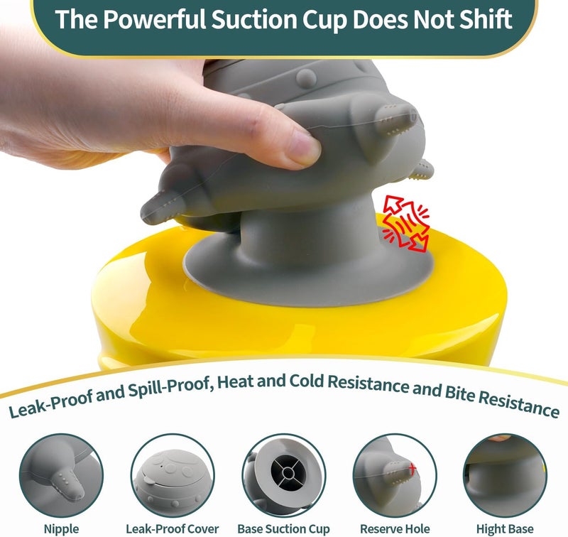 Xuanda Pet Nursing Kit, Puppy Milk Feeder Bottle, Silicone Feeding Nipple for All Breed of Puppy, Kittens and Other Animals (Grey) - Image 3